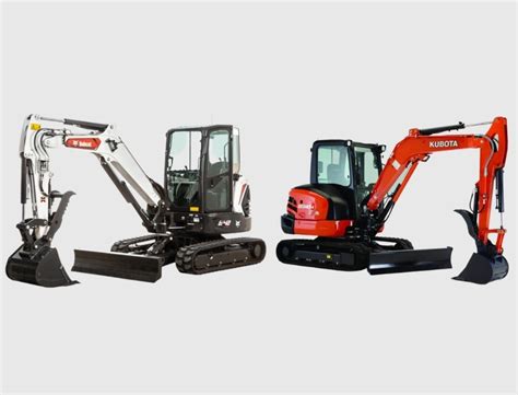 kubota vs bobcat mini excavator|cat 304 vs bobcat e42.